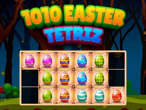 1010 Easter Tetriz online Puzzle game