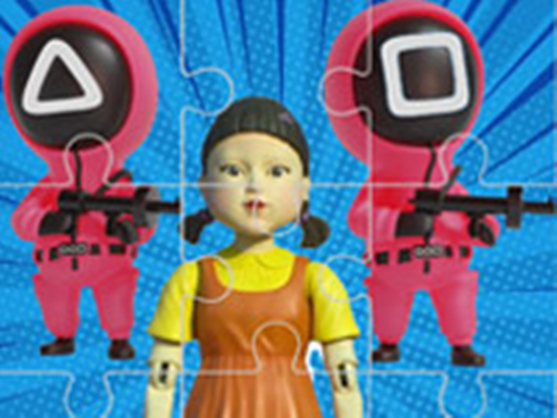 123 Squid Game Challenge Jigsaw online Puzzle game
