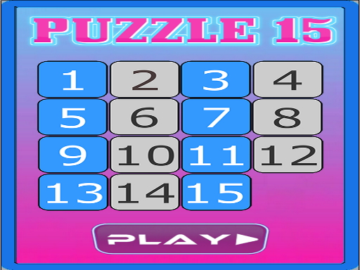 15 Puzzle online Puzzle game