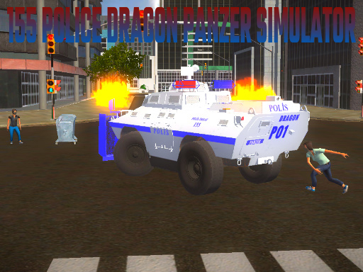 155 Police Dragon Panzer Drive online Action game