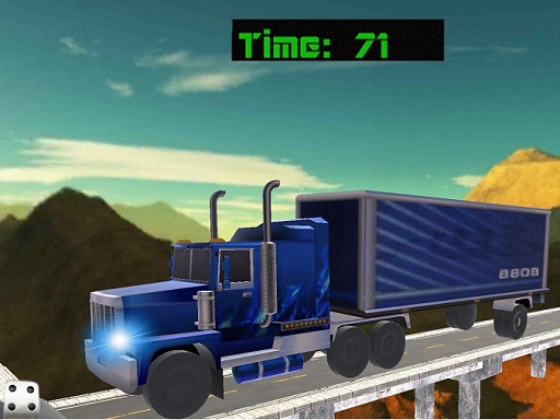 18 Wheeler Impossible Stunt online Racing game