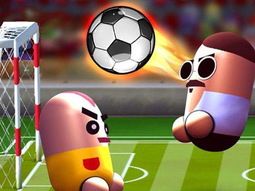 2 Player Head Soccer Game online Sports game