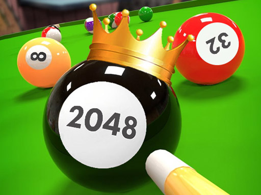 2048 Billiards 3D online Boys game