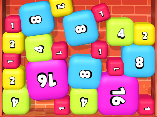 2048 Bubble Box 3D online Puzzle game