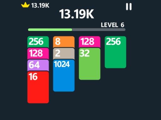 2048 Cards online Hypercasual game