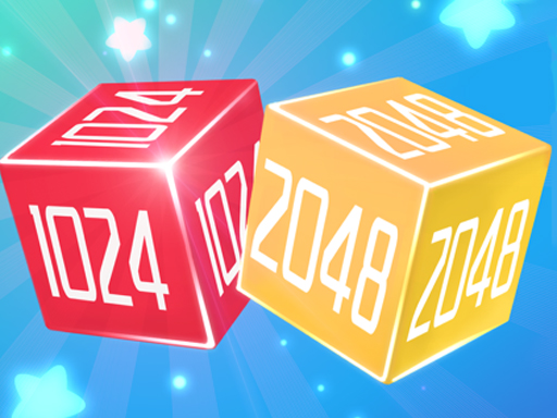2048 cube online Clicker game