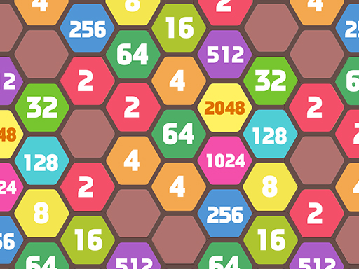 2048 Hexa Merge Block online game