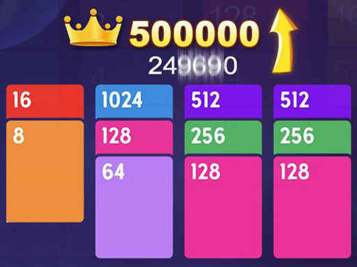 2048 Solitaire online Puzzle game