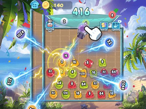 2048Skill Edition online Shooting game
