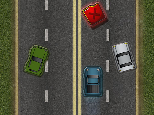 2D Car Runner online Racing game