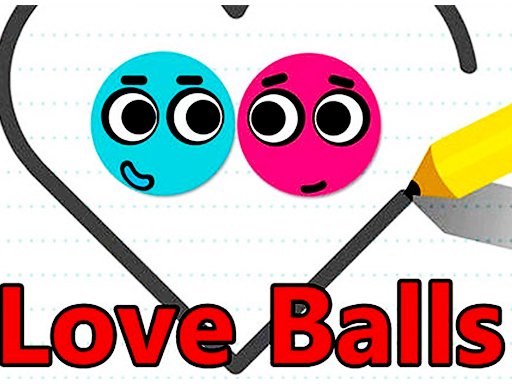 2d Love Balls online Hypercasual game