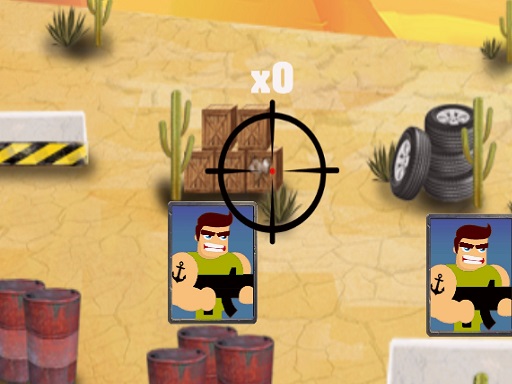 2D War Friends Shooting online Arcade game