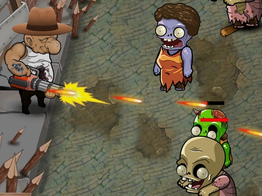 2D Zombie Age online Shooting game