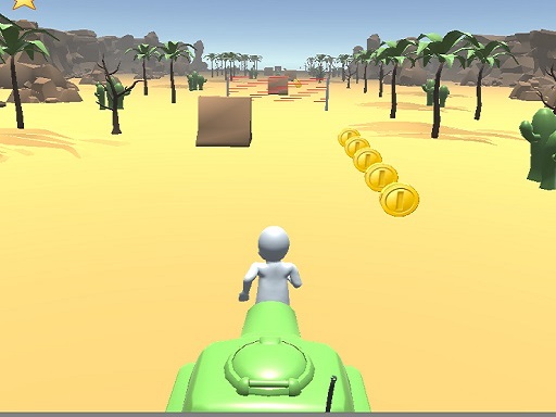 3D Desert Parkour online Hypercasual game