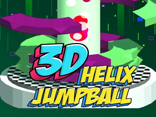 3D Helix Jump Ball online Arcade game