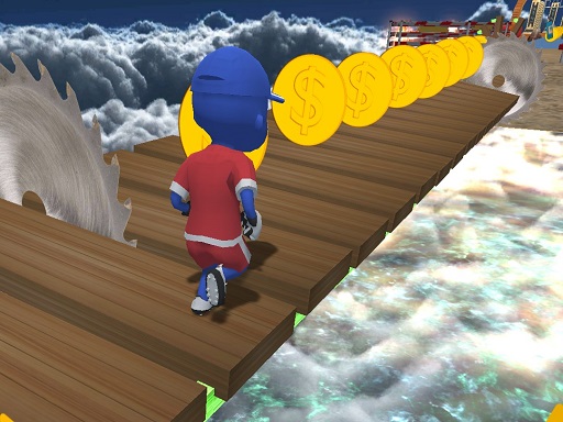3D stickman sky challenge online Arcade game