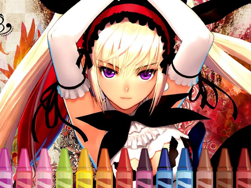 4GameGround - Anime Manga Coloring online Arcade game