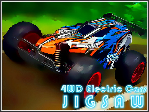 4WD Electric Cars Jigsaw online game