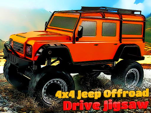 4x4 Jeep Offroad Drive Jigsaw online Puzzle game