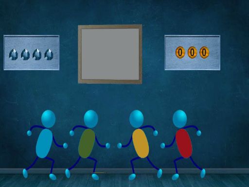 8b blue house escape online Puzzle game