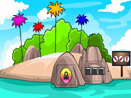 Abandoned Island Escape online Puzzle game