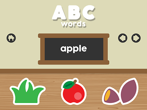 ABC words online Clicker game