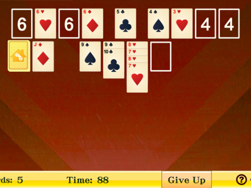 Above and Below Solitaire online Puzzle game