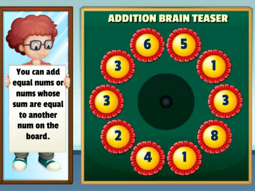 Addition Brain Teaser online Puzzle game