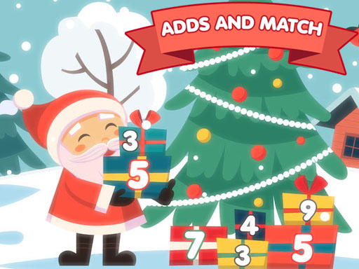 Adds And Match Christmas online Puzzle game