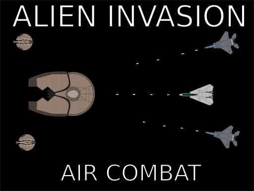 Air Combat. Alien Invasion online Shooting game