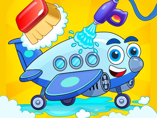 Airplane Wash online Boys game