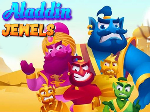 Aladdin Jewels online Puzzle game