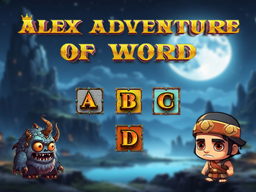 Alex Adventure of Word online Puzzle game