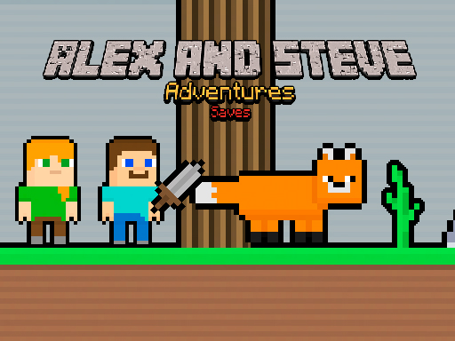 Alex and Steve Adventures Saves online Arcade game