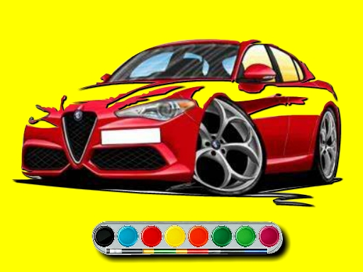 Alfa Romeo Coloring online Girls game