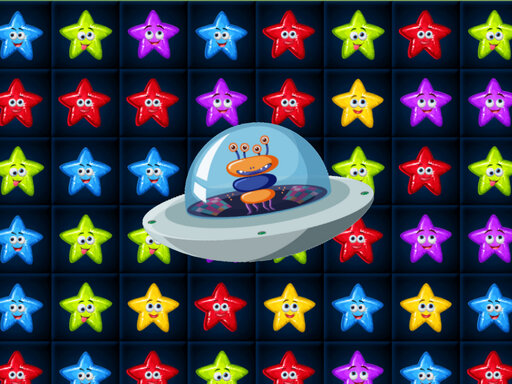 Alien Home Block Collapse online Puzzle game