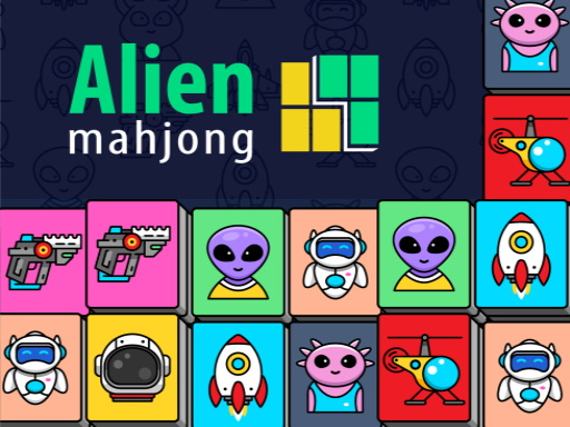Alien Mahjong online Puzzle game