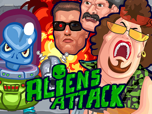 Aliens Attack online Arcade game
