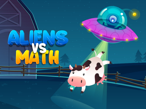 Aliens Vs Math online Puzzle game