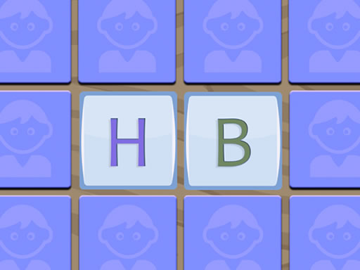 Alphabet Memory Game online Puzzle game