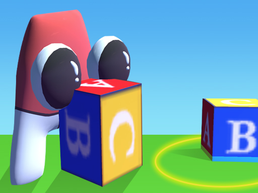 Alphabet: Room Maze 3D online Arcade game