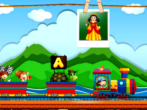 Alphabetic Train online Puzzle game