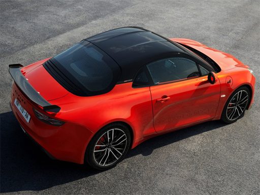 Alpine A110 S Slide online Puzzle game