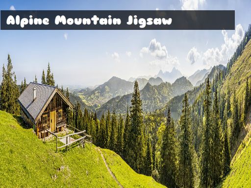 Alpine Mountain Jigsaw online Puzzle game