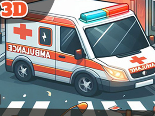 Ambulance Driver 3D online Racing game