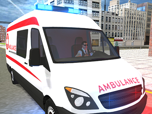 AMBULANCE DRIVING SIMULATOR online Racing game