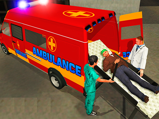 Ambulance Rescue Driver Simulator 2018 online Racing game