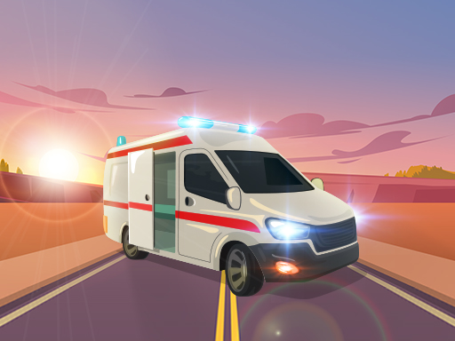 Ambulance Traffic Drive online Racing game
