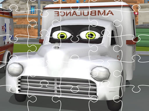 Ambulance Trucks Jigsaw online Puzzle game