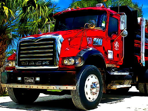 American Trucks Jigsaw online Puzzle game